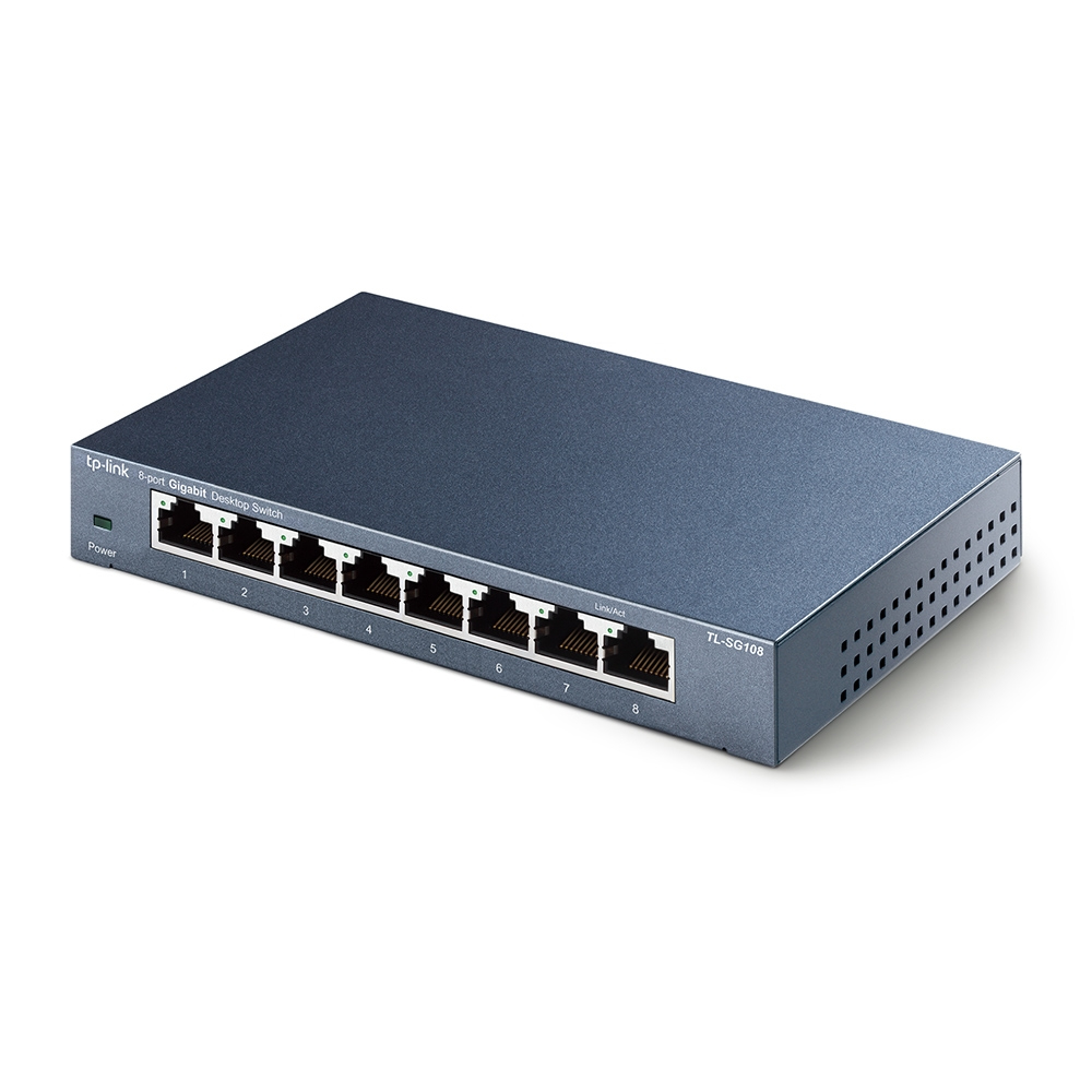 TP-Link Switch 8x GE TL-SG108 Metall Gehäuse V9.4