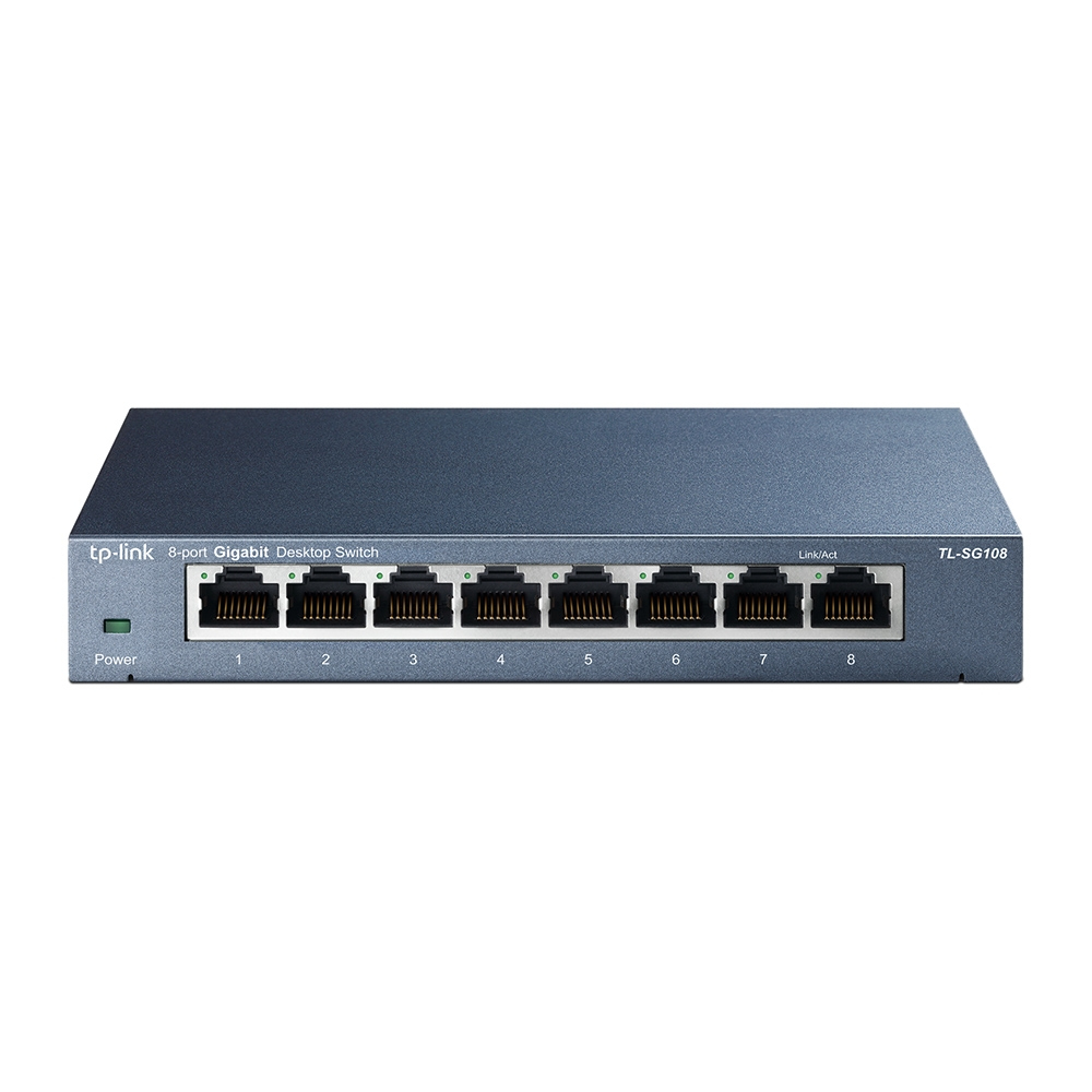 TP-Link Switch 8x GE TL-SG108 Metall Gehäuse V9.4
