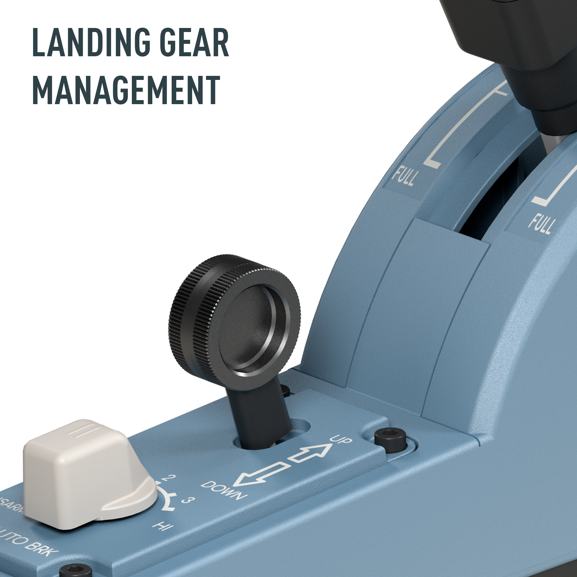 AddOn Thrustm. TCA Quadrant AIRBUS Ed.(Klappen & Bremse)(PC) retail Joystick Zubehör