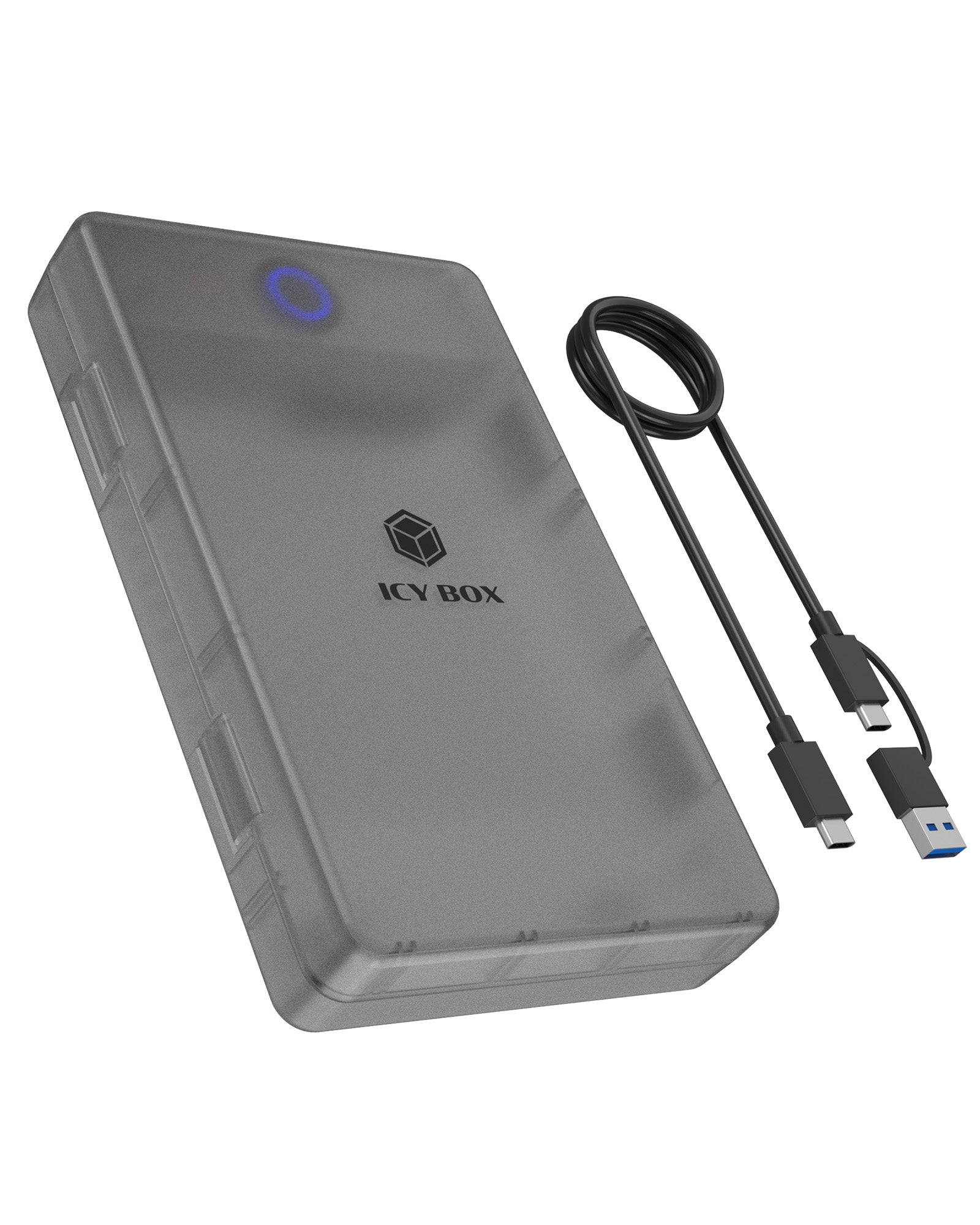 Geh. IcyBox Spade Base 388 für 2,5"/&shy;3,5" SATA SSD/&shy;HDD