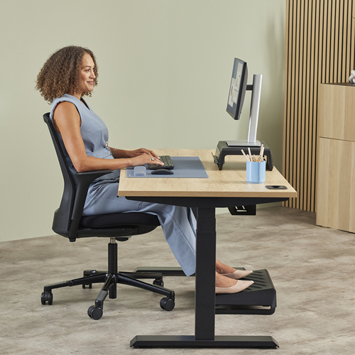 Fellowes Tastatur-Handgelenkauflage Breyta 6x47cm blau Tastaturzubehör