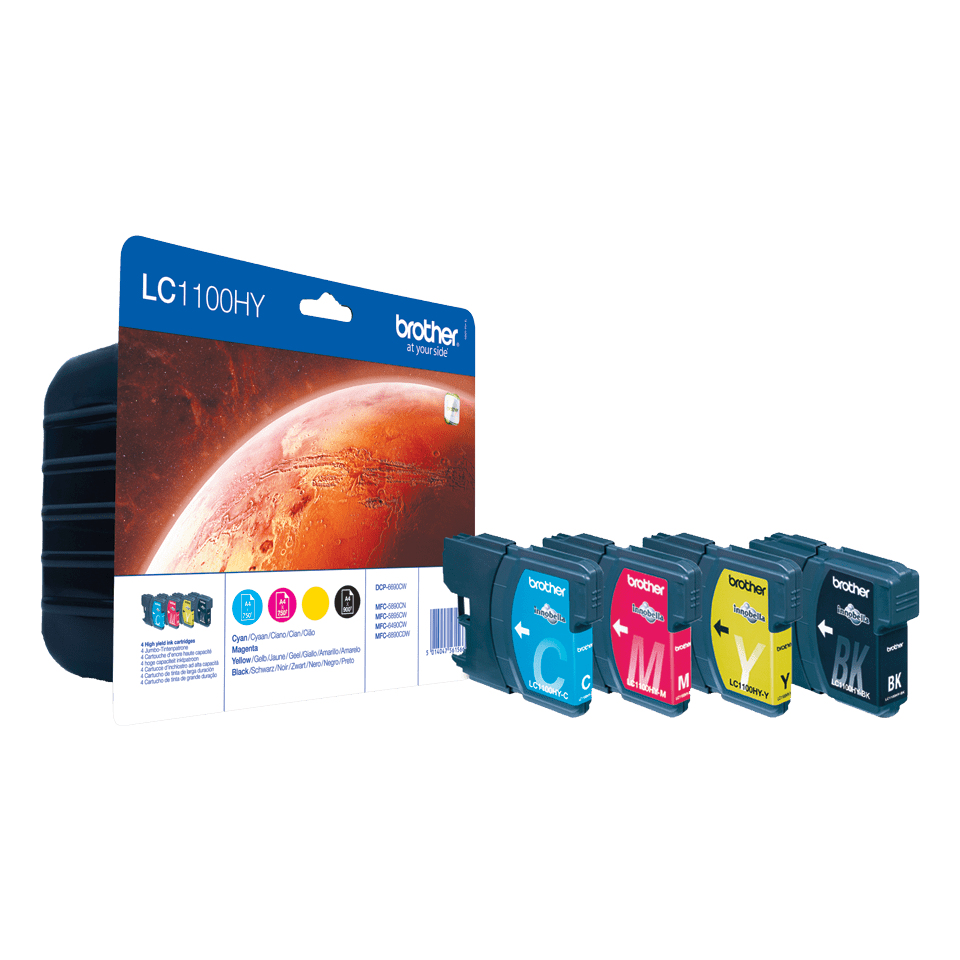 Patrone Brother LC-1100HYVALBP Valuepack Patronen Brother