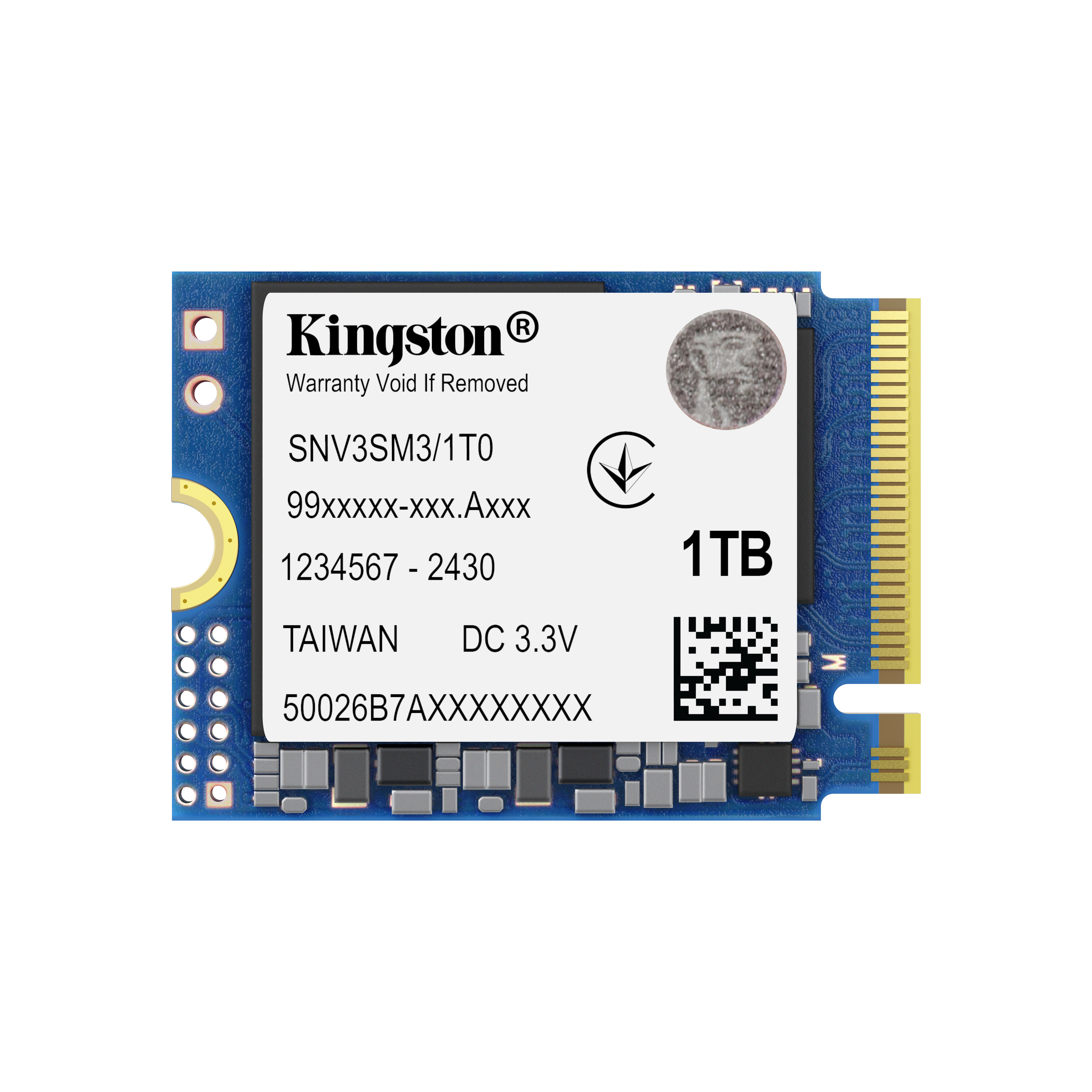 SSD 1TB Kingston M.2 PCI-E NVMe Gen4 NV3 2230 retail SSD 1TB Kingston M.2 PCI-E NVMe Gen4 NV3 2230 retail