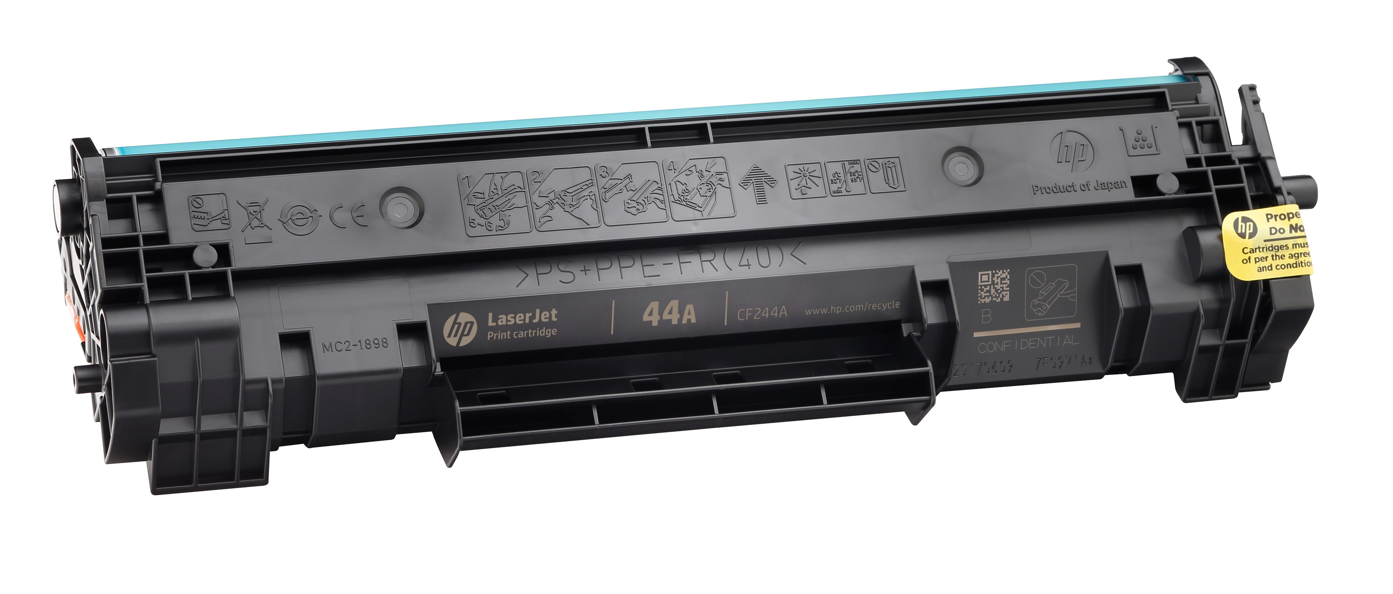 HP 44A       Schwarz     LaserJet    Tonerpatrone