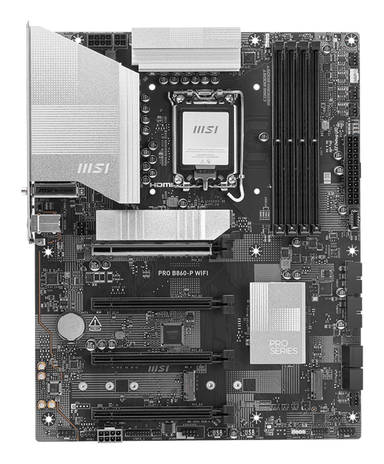 MSI Pro B860-P Wifi (B860,S1851,ATX,DDR5) Mainboards INTEL