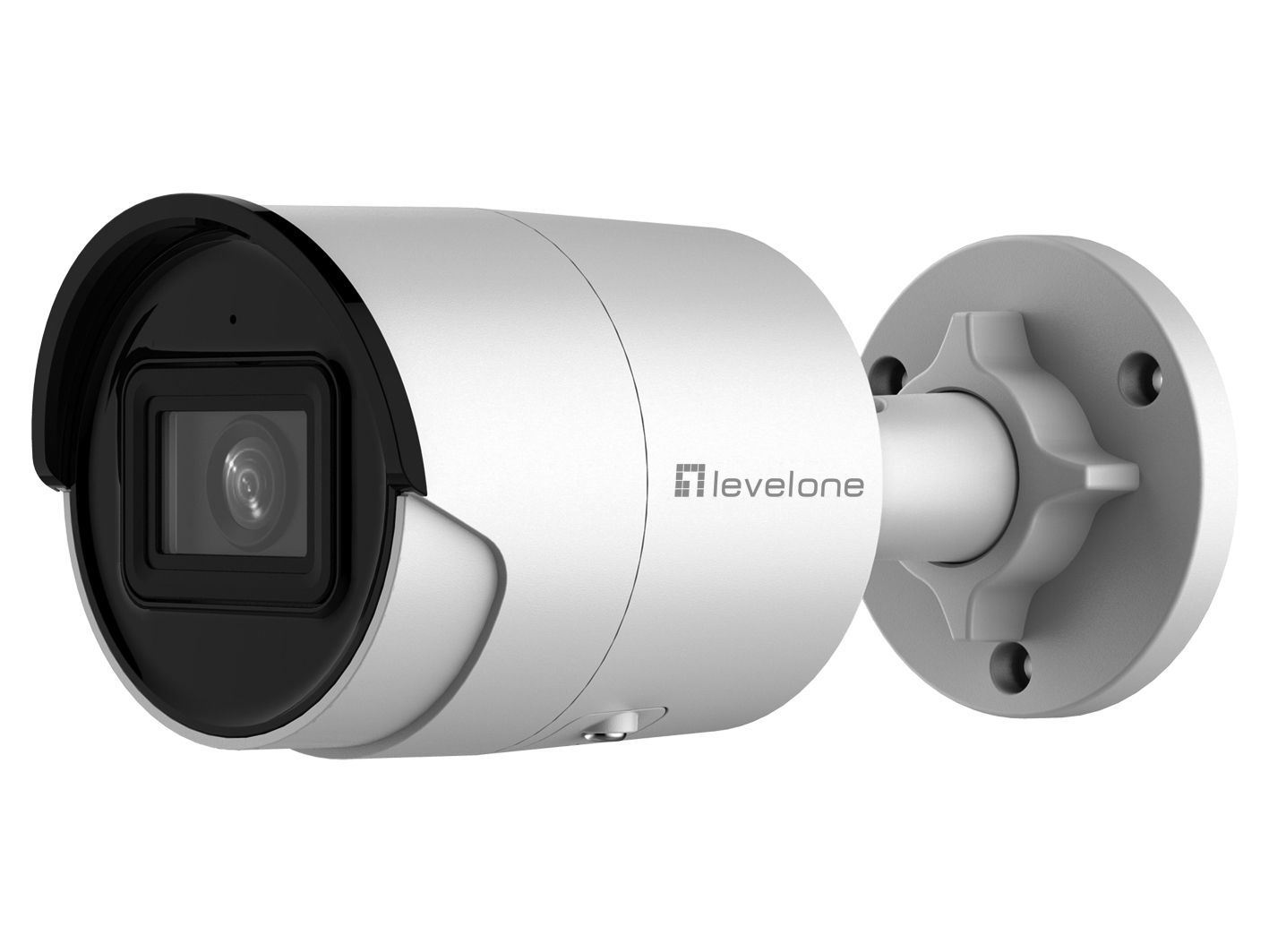 LevelOne IPCam     Bullet Fix Out 4MP/&shy;H.265/&shy;IR/&shy;  7W/&shy;PoE/&shy;IP67