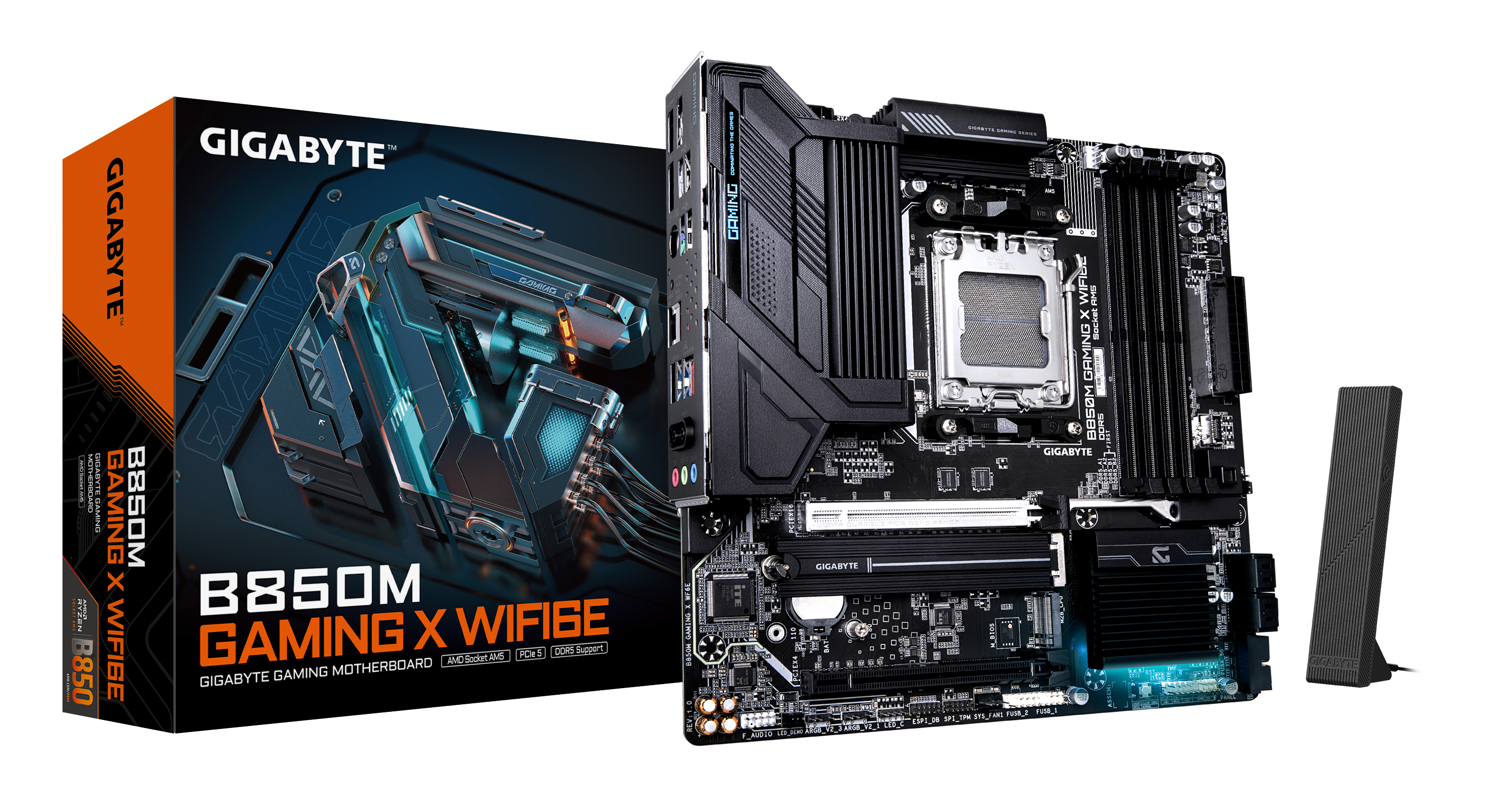 Gigabyte B850M Gaming X WF6E (B850,AM5,mATX,DDR5)