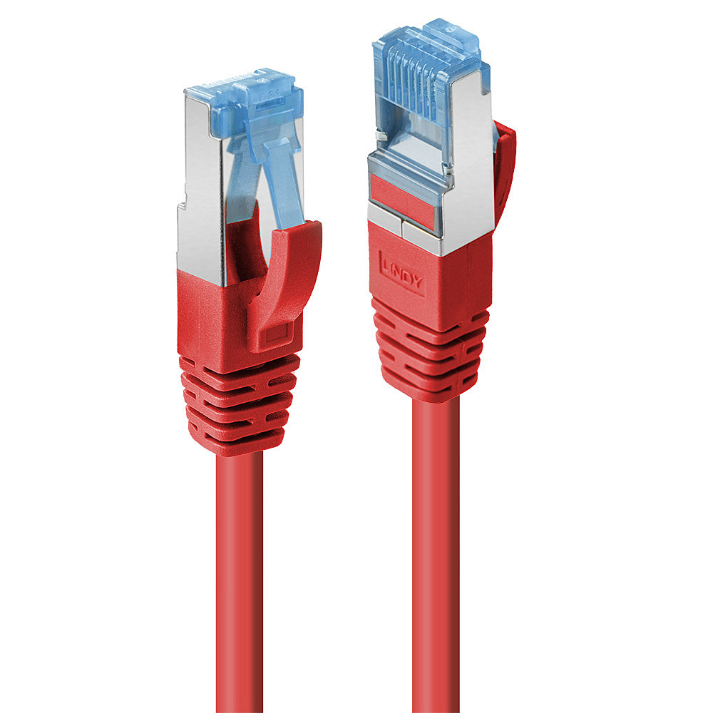 LINDY Patchkabel Cat6A S/FTP PIMF LSZH rot 5.00m