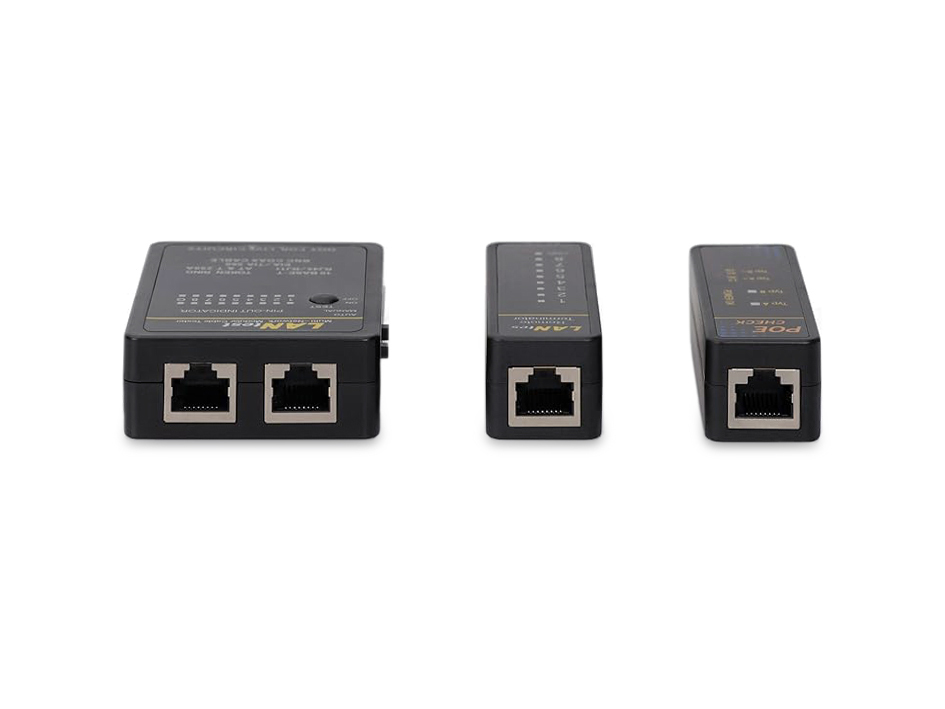 Equip Netzwerkkabeltester, RJ45, BNC, PoE