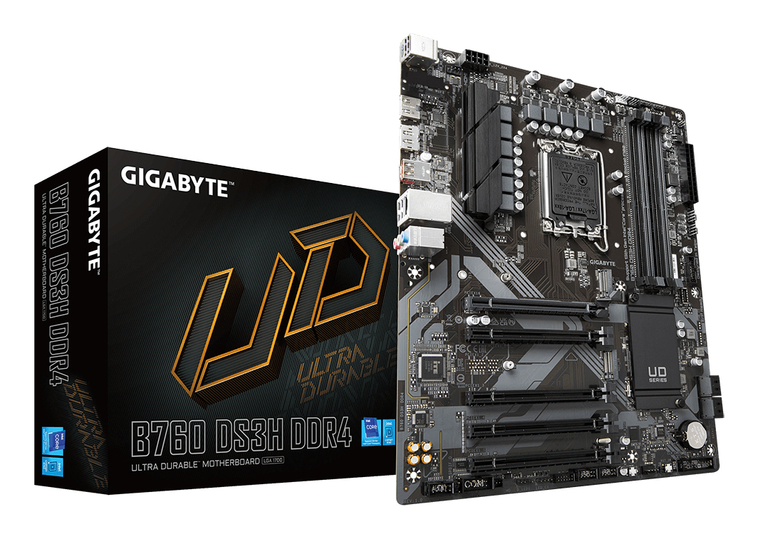 Gigabyte B760 DS3H DDR4 (B760,S1700,ATX,DDR4)