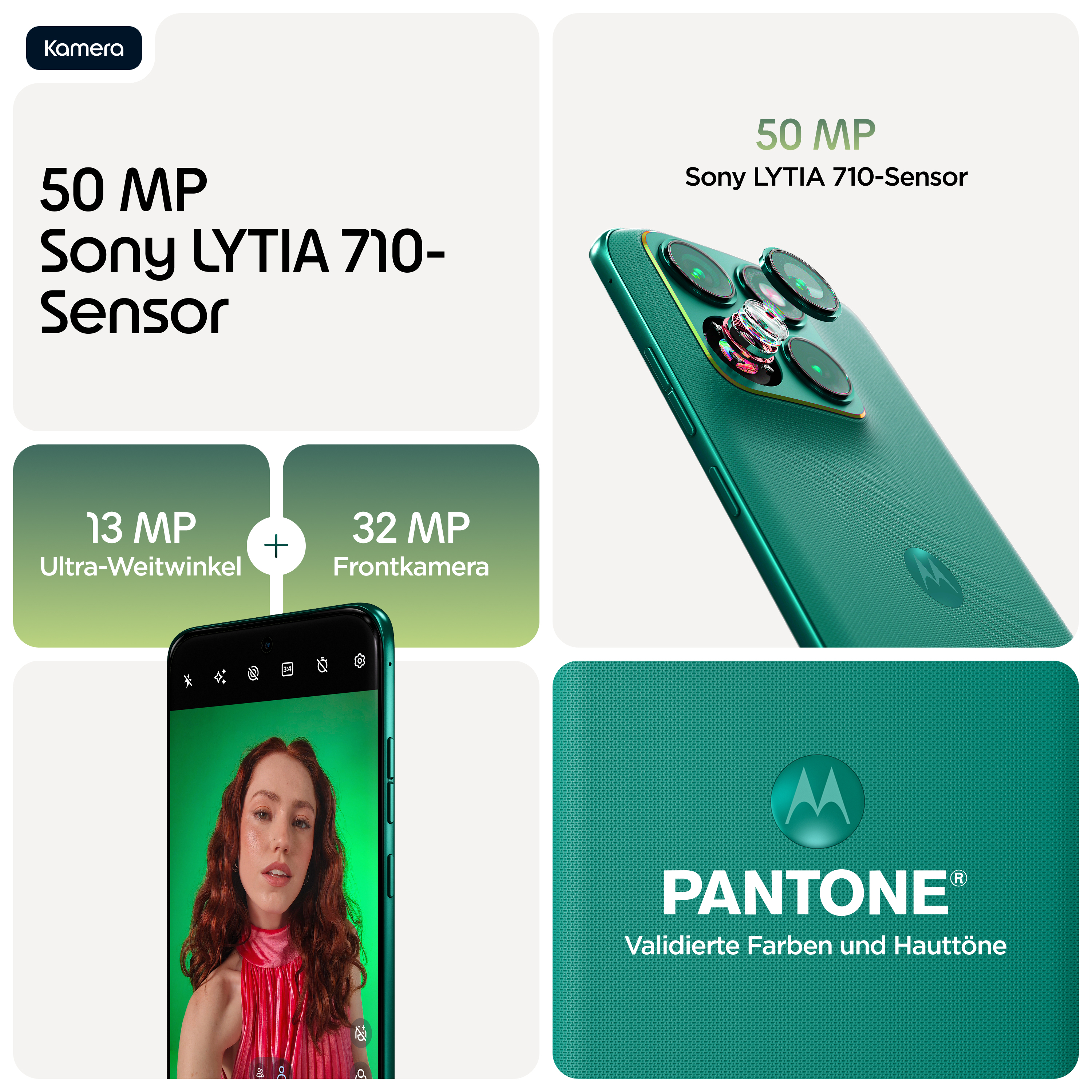 Motorola Edge 70 Fusion 256GB Green 6.7