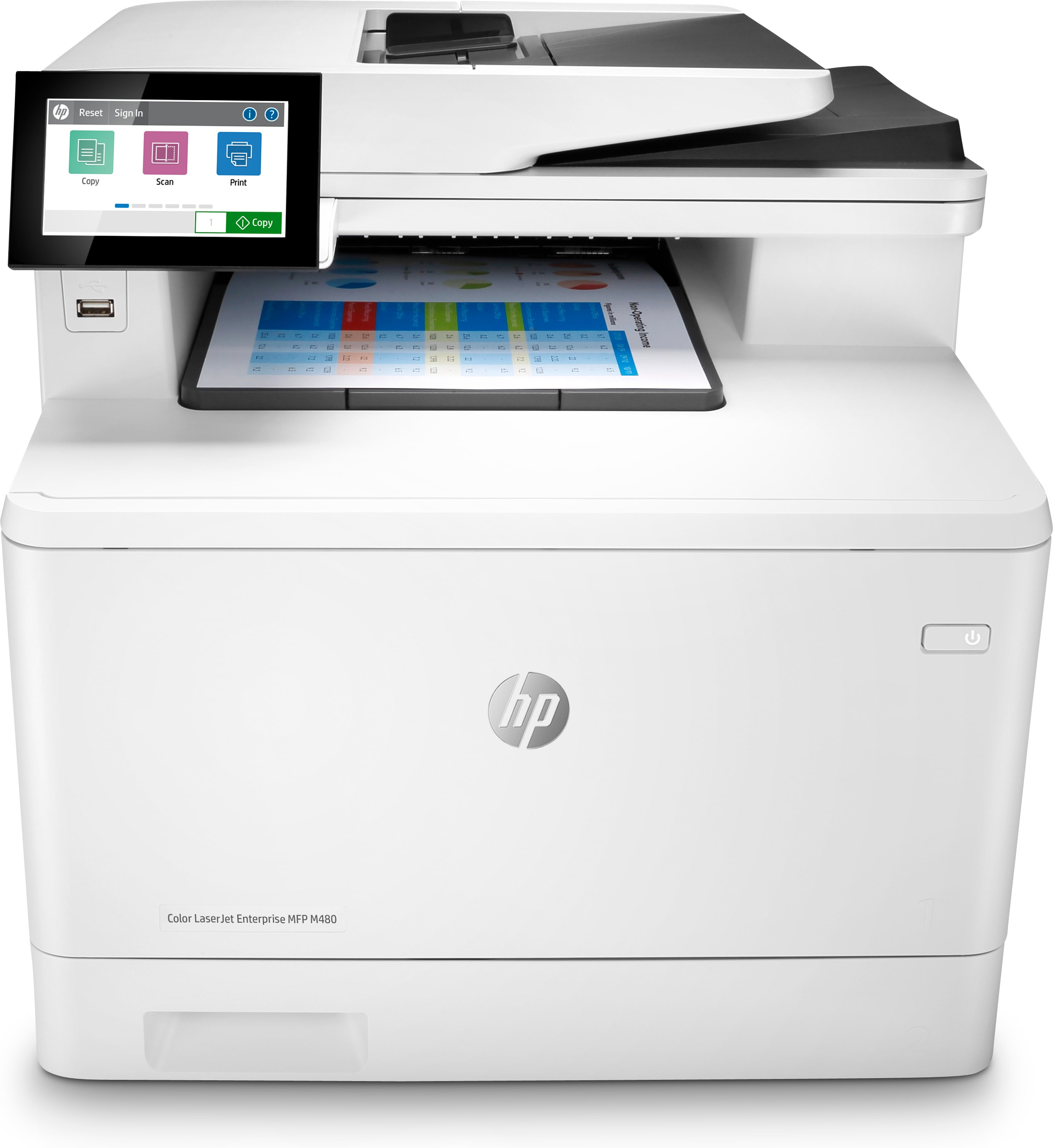 HP Color Laserjet Enterprise M480f                3QA55A#B19