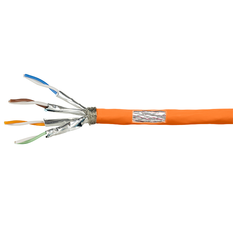 Logilink Verlegekabel S/&shy;FTP Cat7 AWG23 1000MHz orange 200,0m