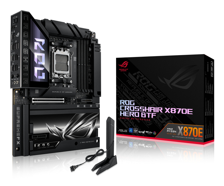 ASUS ROG CROSSHAIR X870E HERO BTF (AMD,AM5,DDR5,ATX)
