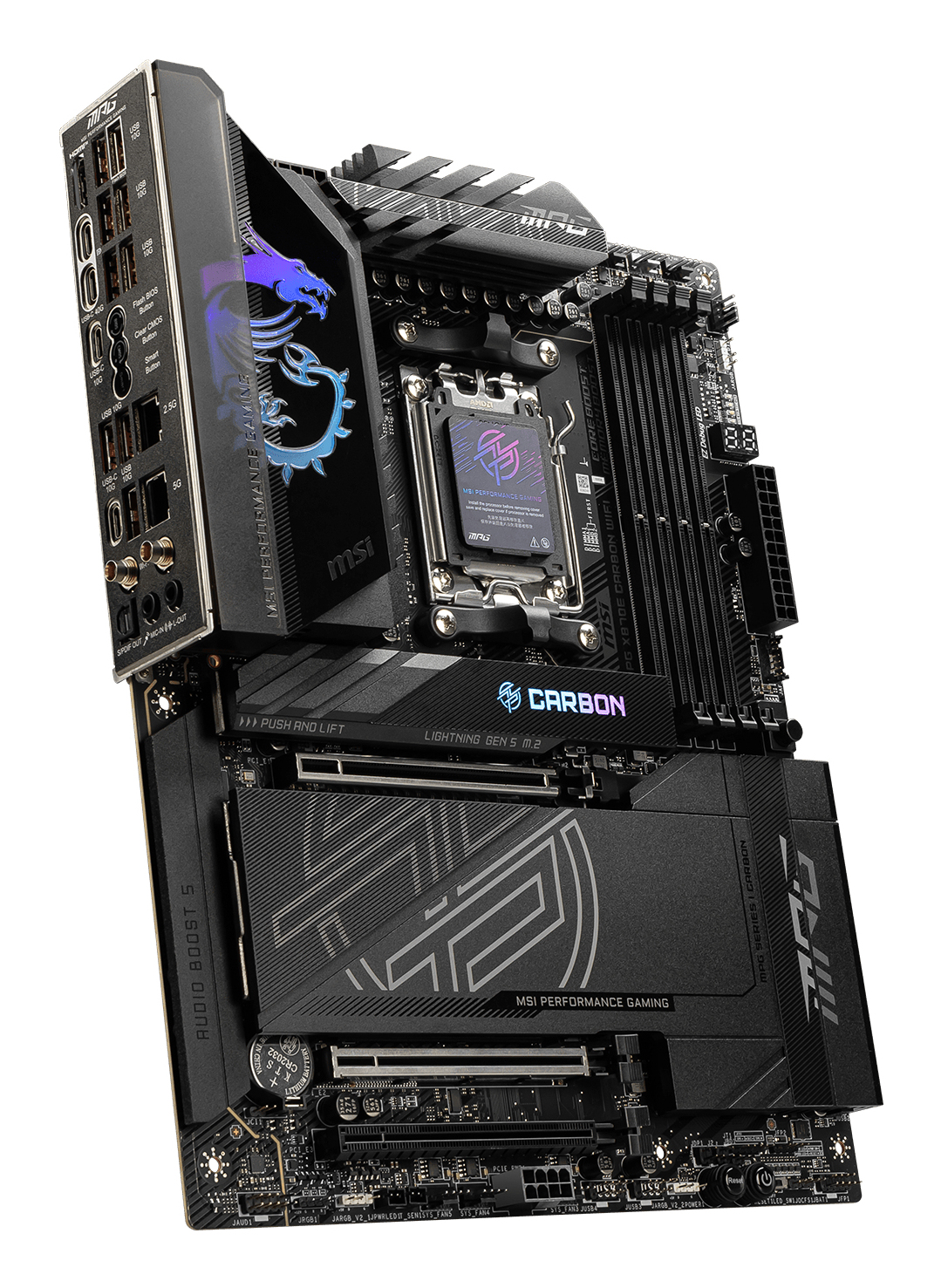 MSI MPG X870E Carbon WiFi (X870E,AM5,ATX,DDR5)