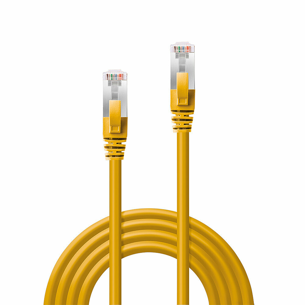 Lindy 47865 Netzwerkkabel Gelb 5 m Cat6a S/FTP (S-STP)