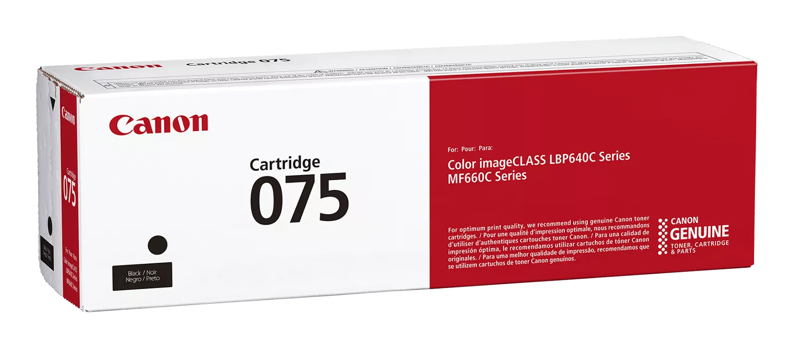 Toner Canon 075 BK           black              1400 Seiten Toner Canon