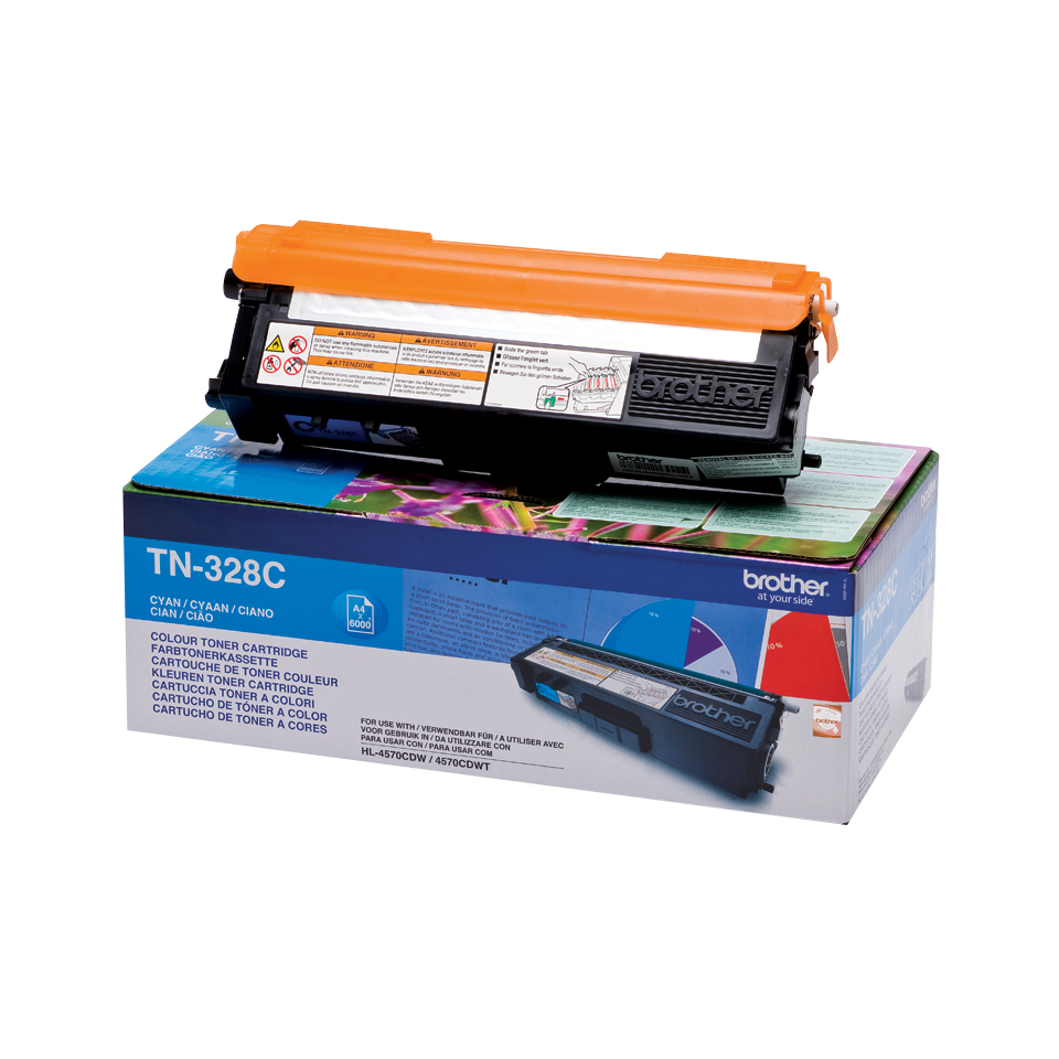 Toner Brother TN-328C DCP-9270CDN, MFC-9970CDW
