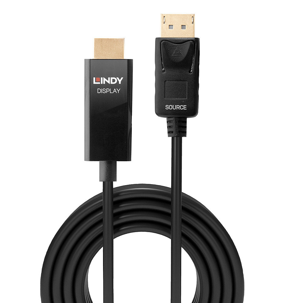LINDY DisplayPort an HDMI Adapterkabel mit HDR 2m