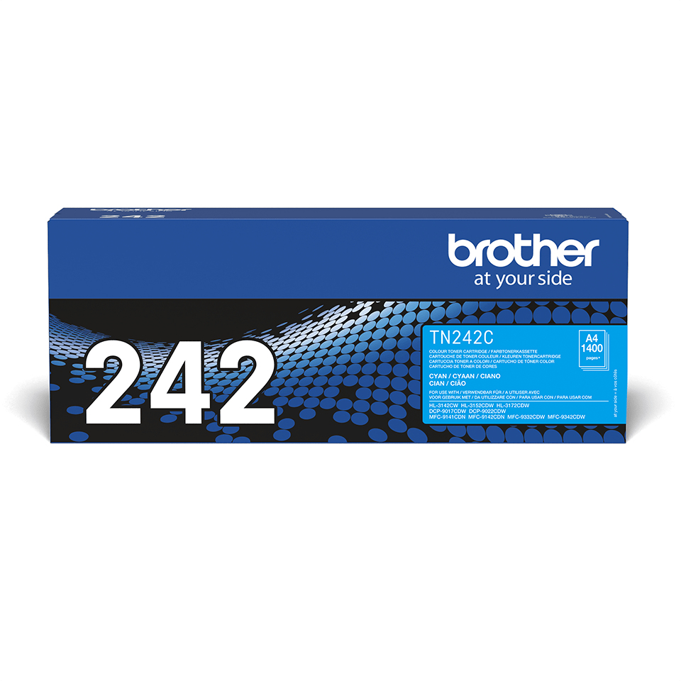 Toner Brother TN-242C HL-3142/­52/­72 Toner Brother TN-242C HL-3142/­52/­72