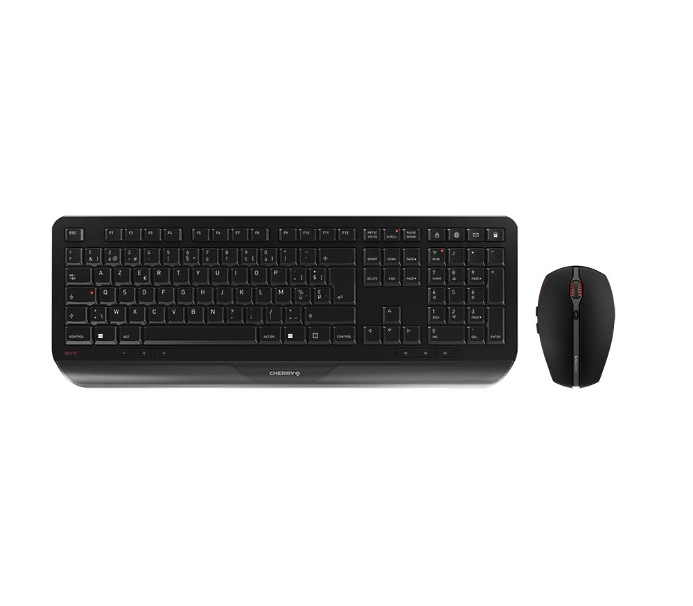 CHERRY TAS Desktop-Set Gentix Wireless CH-Layout schwarz