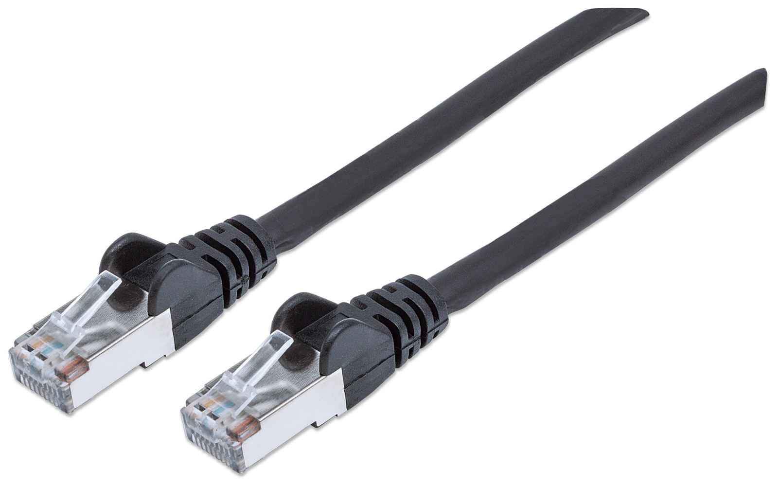 INTELLINET Patchkabel Cat6a-Stecker/Cat7-Rohkabel 2m sw Cat7 Kabel