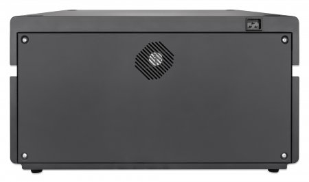 MANHATTAN 20-Port Ladeschrank 360W 20 USB-C PD-Ports bis 18W Notebook Ladewagen