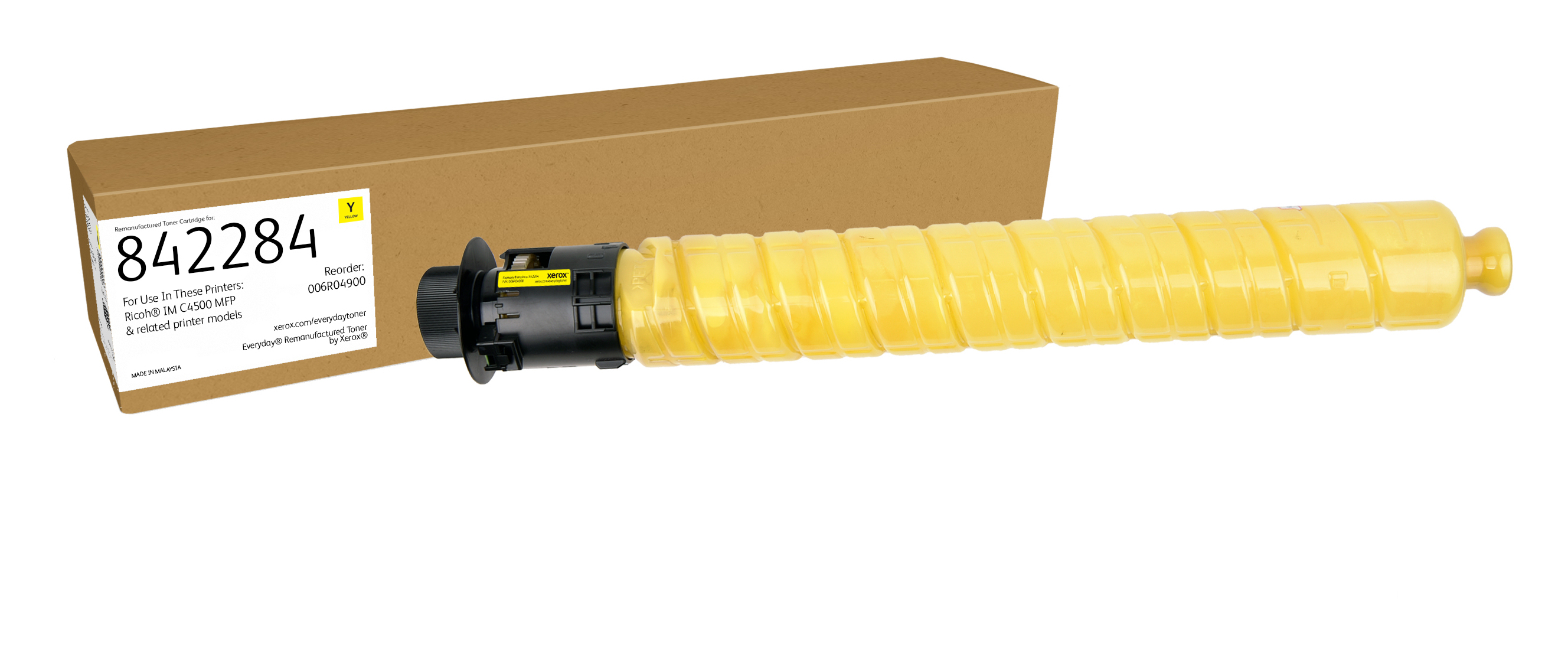 Xerox Toner Everyday Remanufactured Ricoh 842284 Yellow