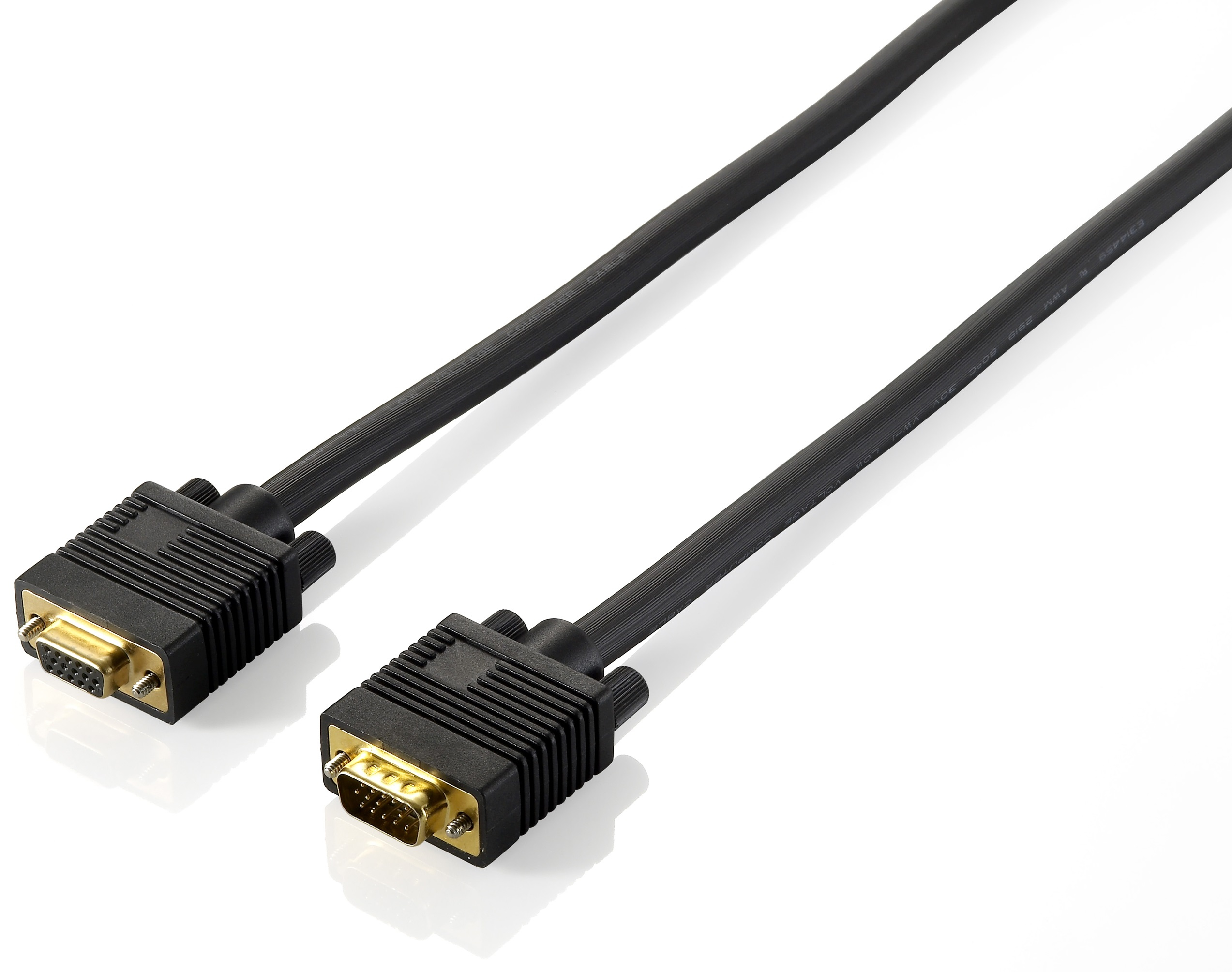 Equip VGA Kabel 1024x 768/&shy;60Hz          St/&shy;Bu  1.80m schwarz Bli
