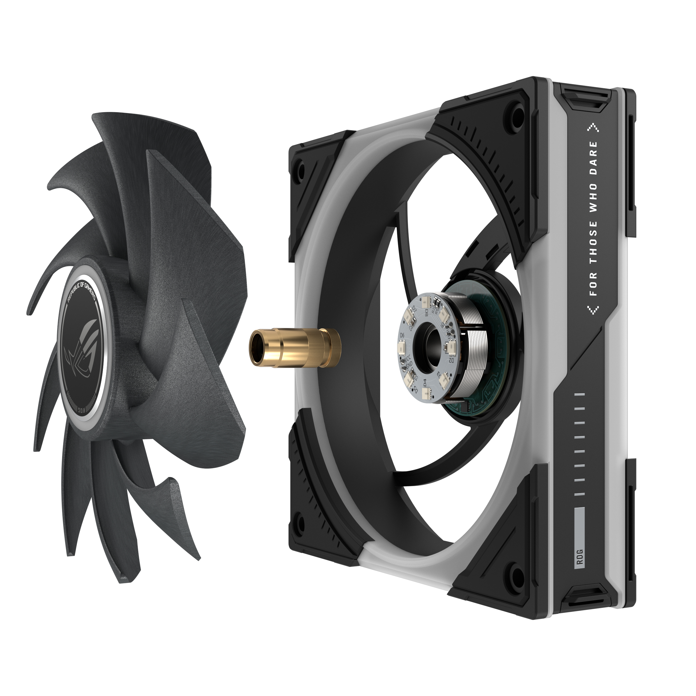 ASUS LÜFTER ROG EURUX GR120 FAN ARGB Black 3IN1
