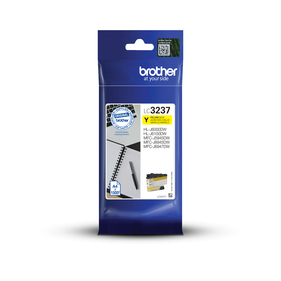 Patrone Brother LC-3237Y   HL-J6000/6100/MFC-J5945/6945/6947