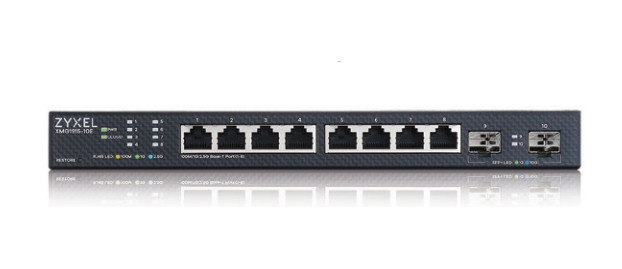 Zyxel XMG1915-10E 8-Port 2.5GbE, 2 SFP+ Smart Switch Zyxel XMG1915-10E 8-Port 2.5GbE, 2 SFP+ Smart Switch