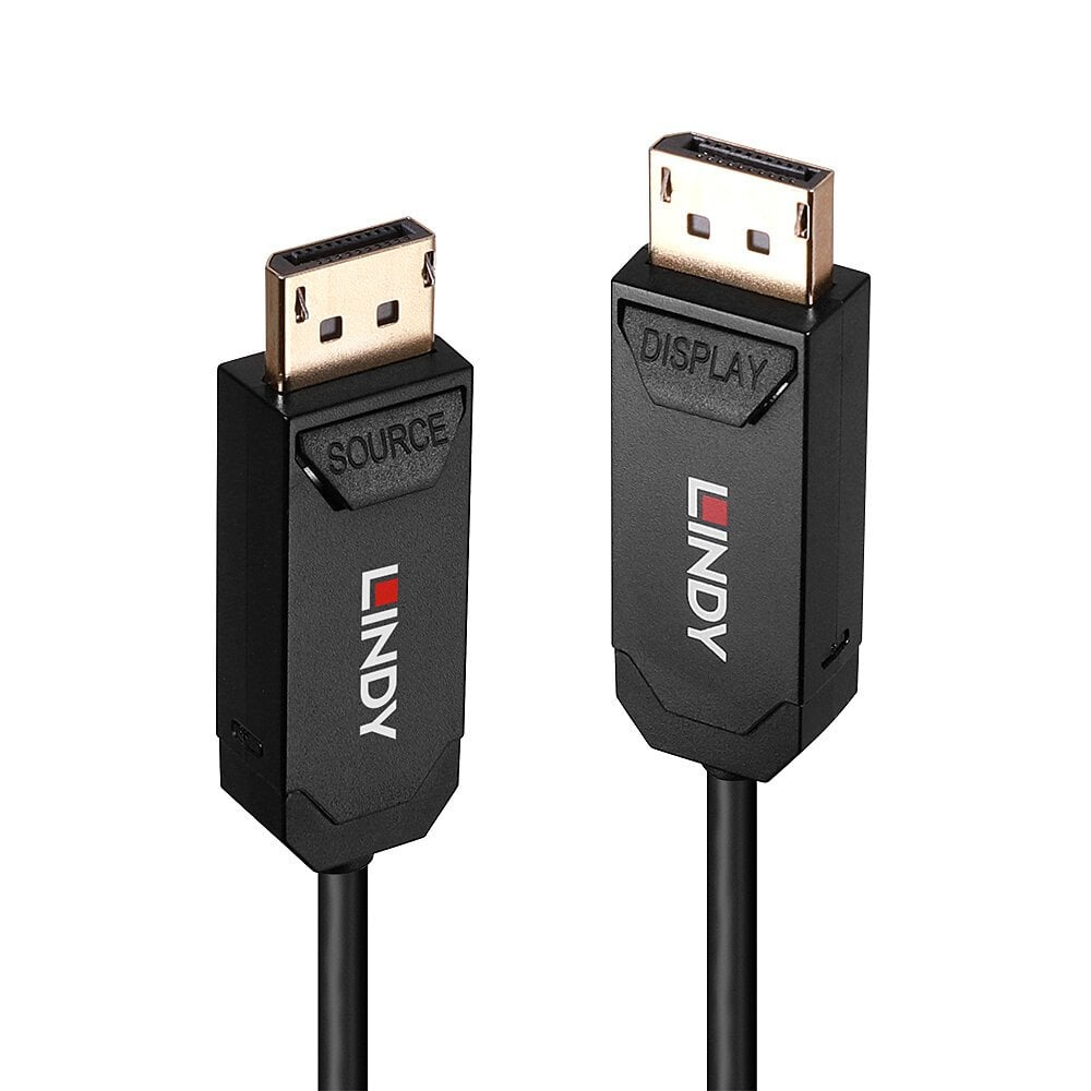 LINDY Fibre Optic Hybrid DisplayPort 2.0 UHBR10 Kabel 10m