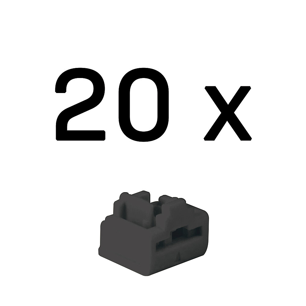 LINDY RJ45 Port Schlösser SCHWARZ, 20 Stück LINDY RJ45 Port Schlösser SCHWARZ, 20 Stück