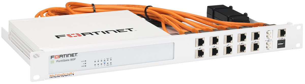 Rackmount.IT Kit for FortiGate 80F / 81F Shielded