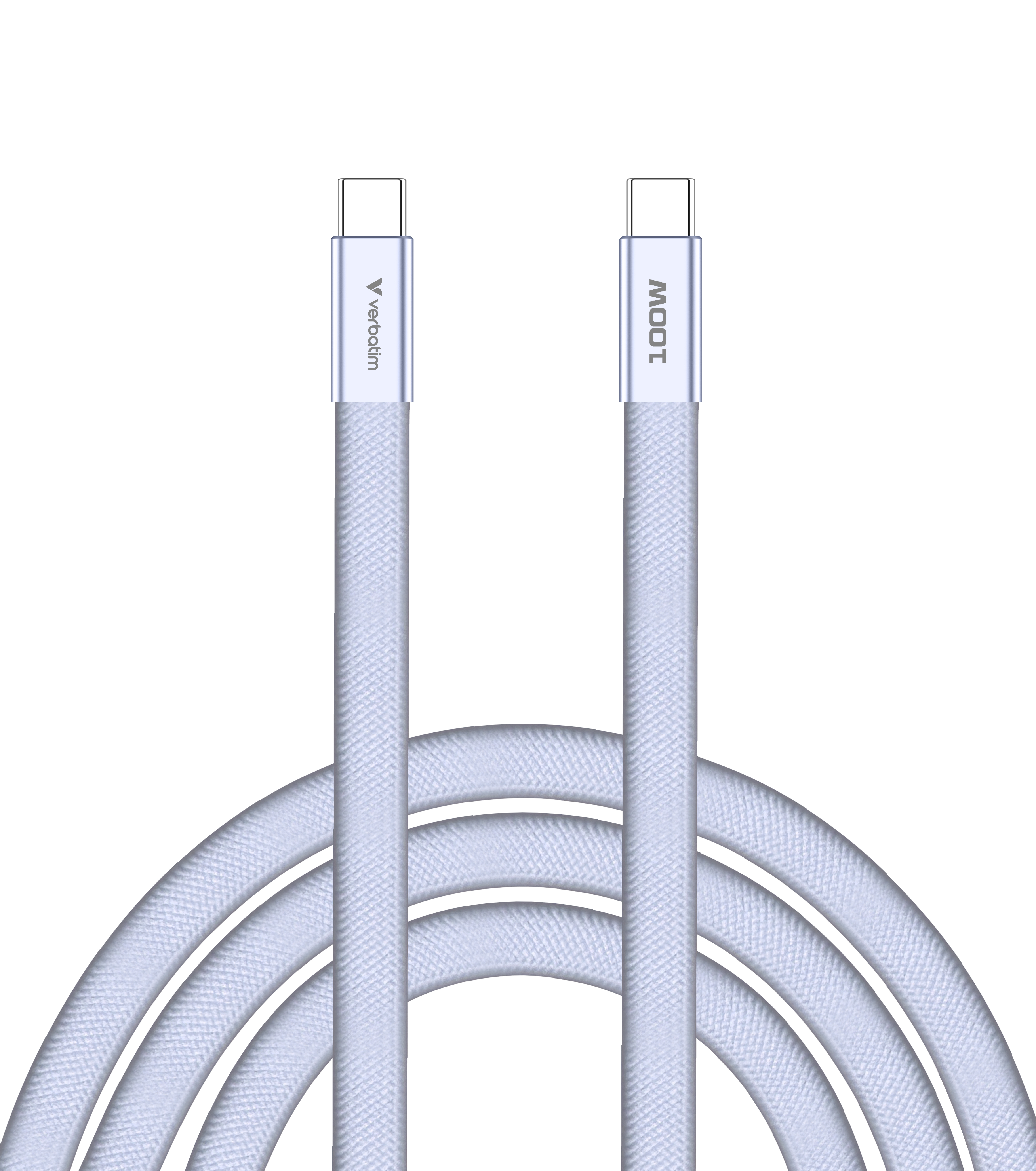 Verbatim Sync & Charge USB-C to USB-C 100W 120cm purple