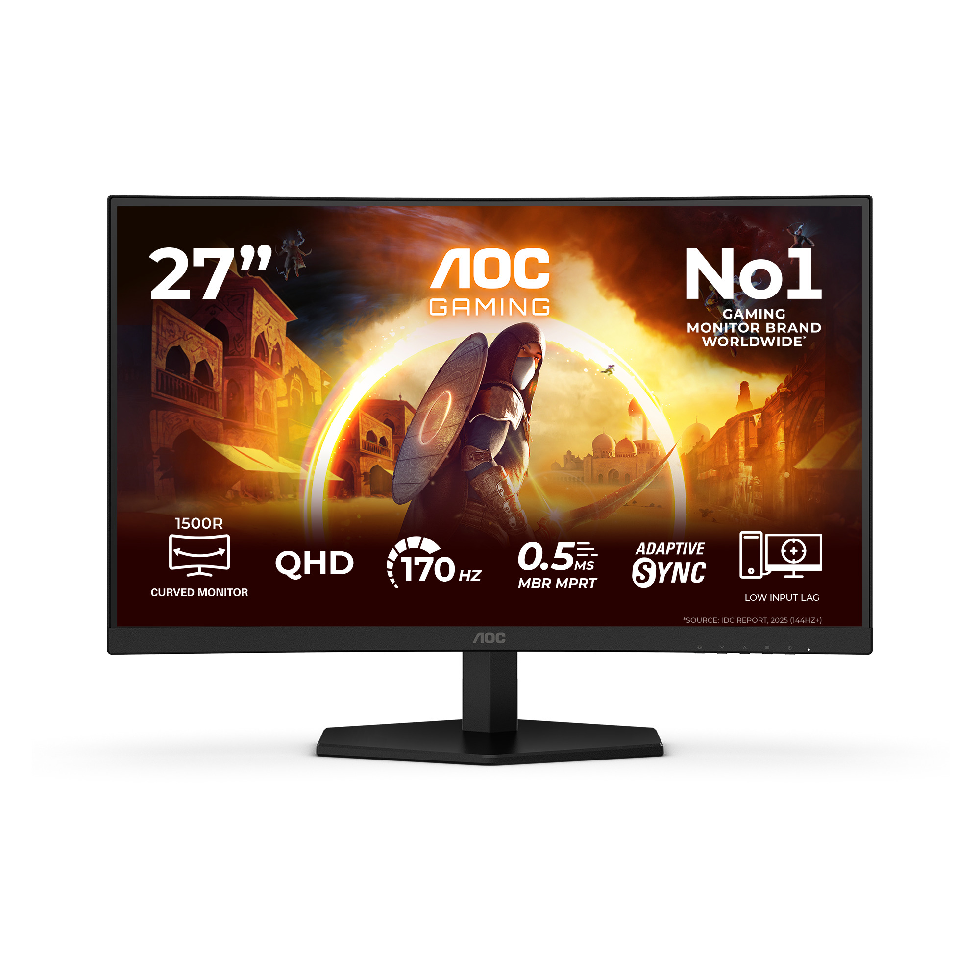 AOC 68,6cm (27") CQ27G42FE 16:09 HDMI+DP Curved VA AOC 68,6cm (27") CQ27G42FE 16:09 HDMI+DP Curved VA
