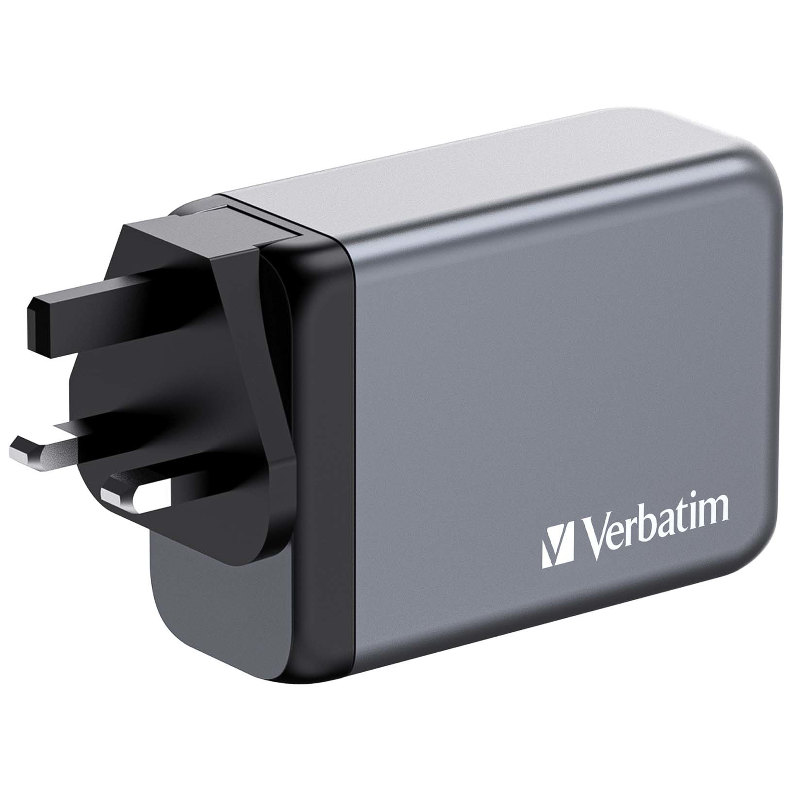 Verbatim GNC-240 GaN Charger 4 Port 240W USB A/C (EU/UK/US) Ladegerät