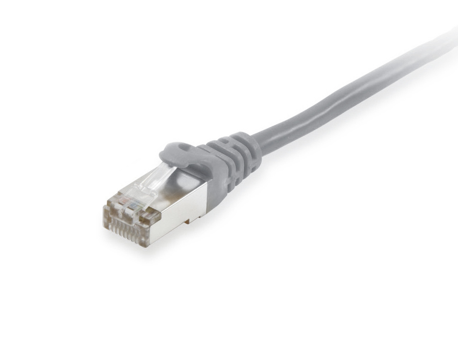 Equip Patchkabel Cat6A S/FTP 2xRJ45 5.00m grau LSZH Polybeutel