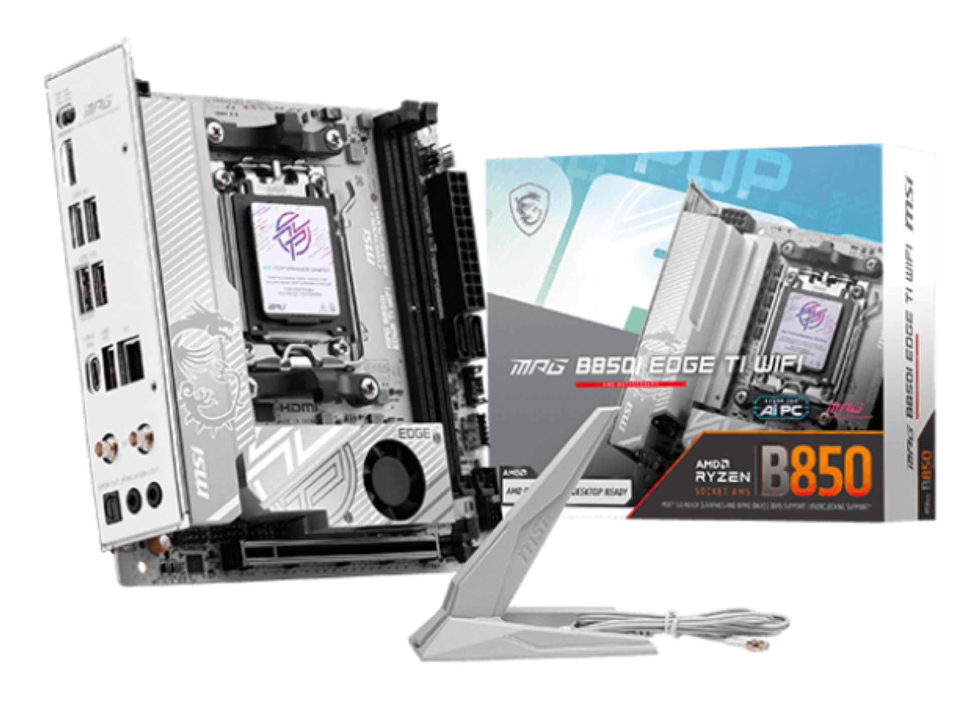 MSI MPG B850I EDGE TI Wifi (B850,AM5,mITX,DDR5)