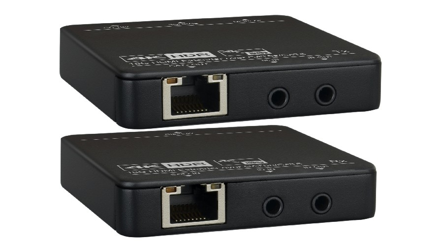 LevelOne HDMI Extender Cat5/&shy;6 1080p/&shy;60Hz 50.00m schwarz