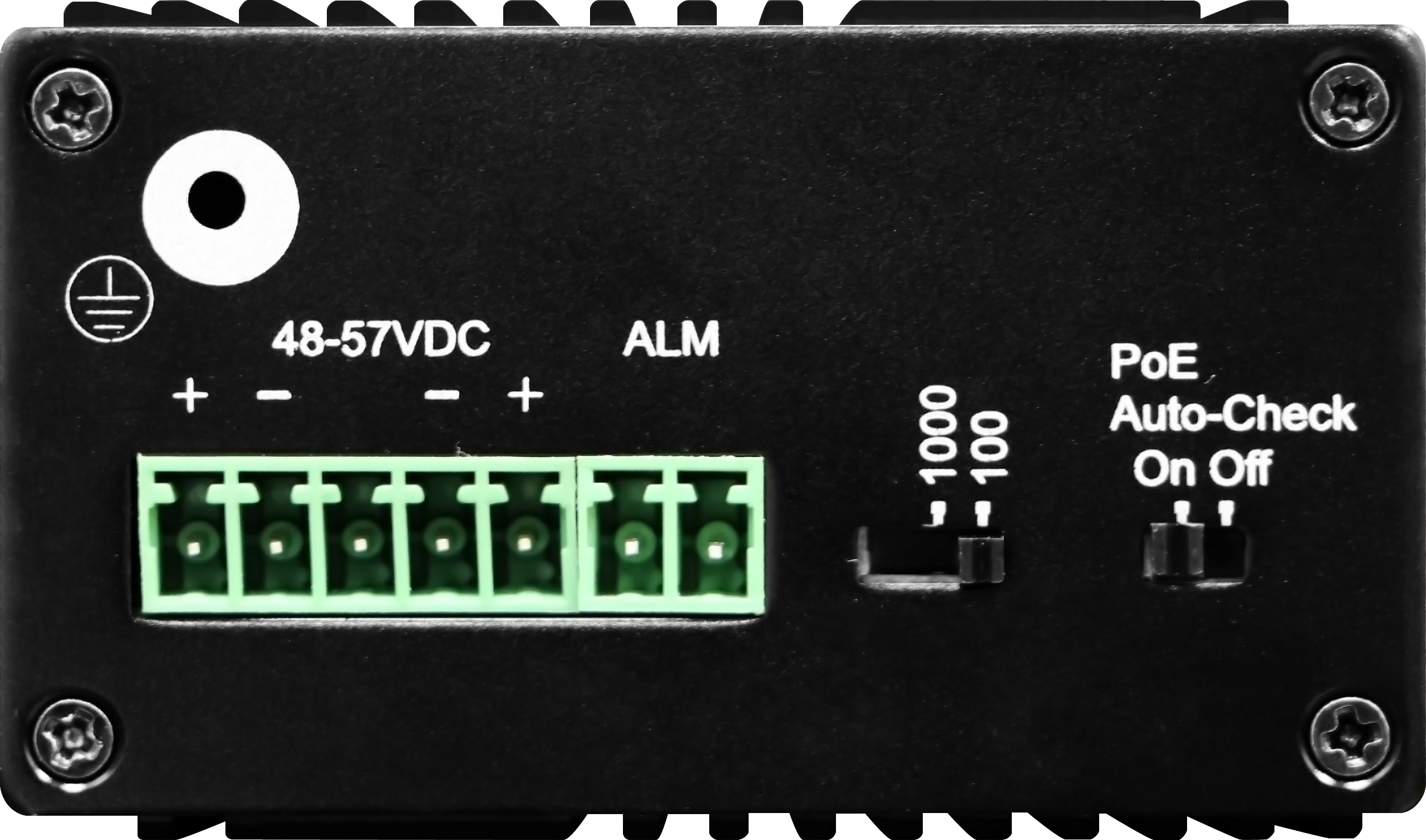LevelOne Industr.PoE+Switch 2xGE PoE/2xSFP 180W unman.Metall