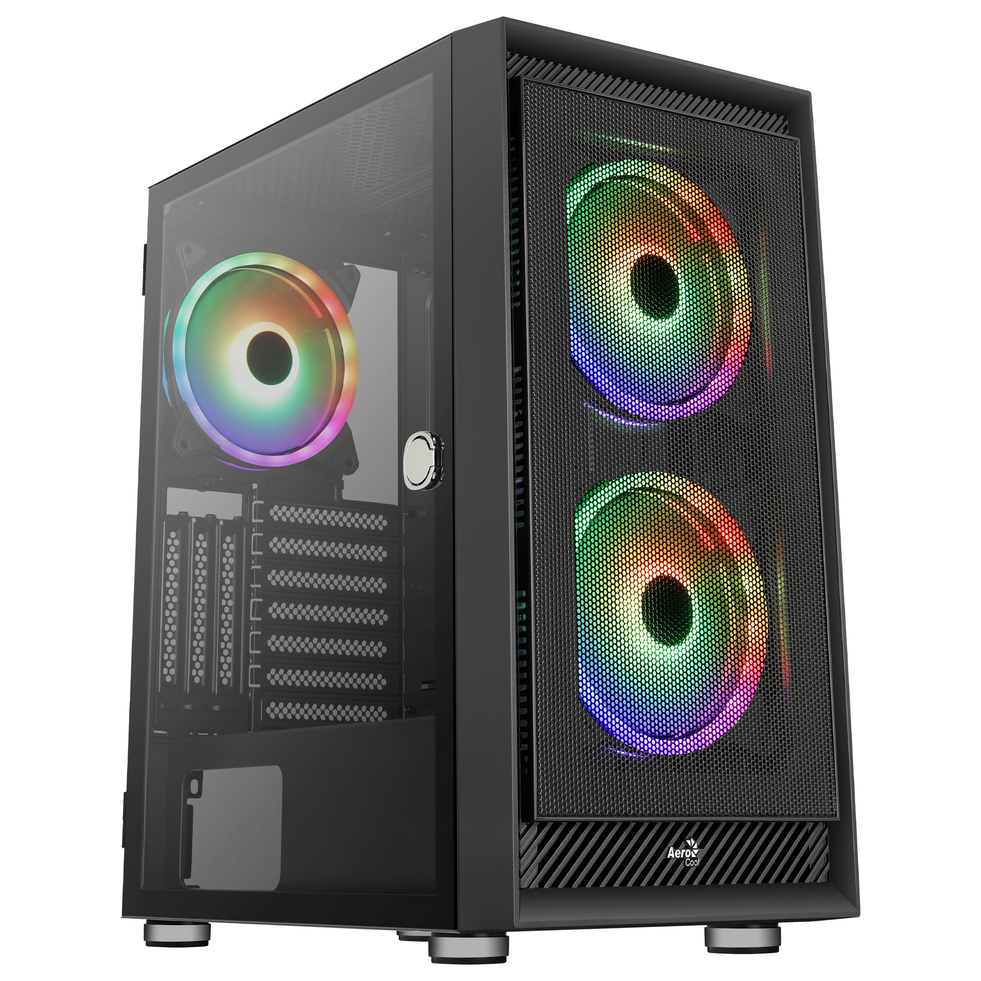 AeroCool Geh Midi Graphite black v3 MicroATX/&shy;ATX/&shy;MiniITX o.N
