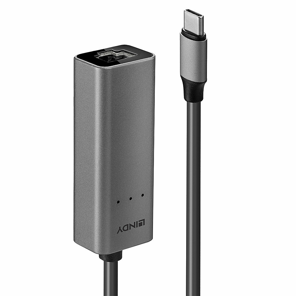 LINDY USB 3.1 Typ C auf 2.5G Ethernet Konverter Adapter