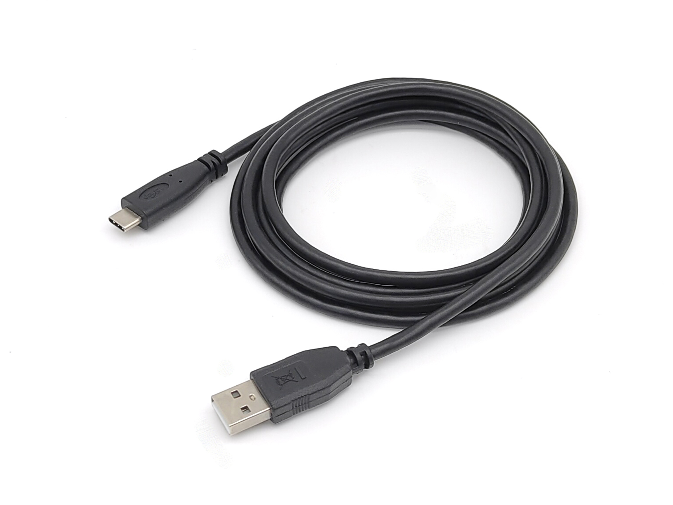Equip Kabel USB-C2.0->A 3A St/St 0.50m schwarz