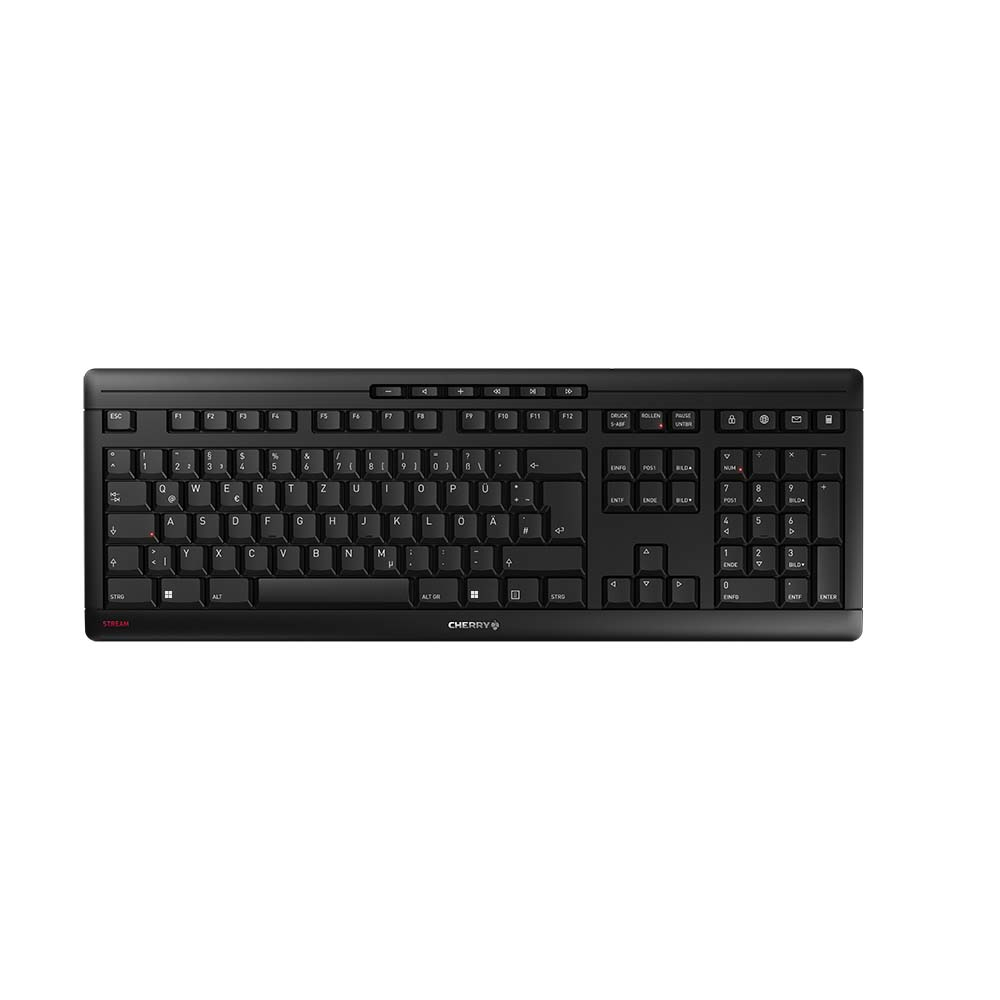 CHERRY STREAM Wireless Tastatur DE schwarz CHERRY STREAM Wireless Tastatur DE schwarz
