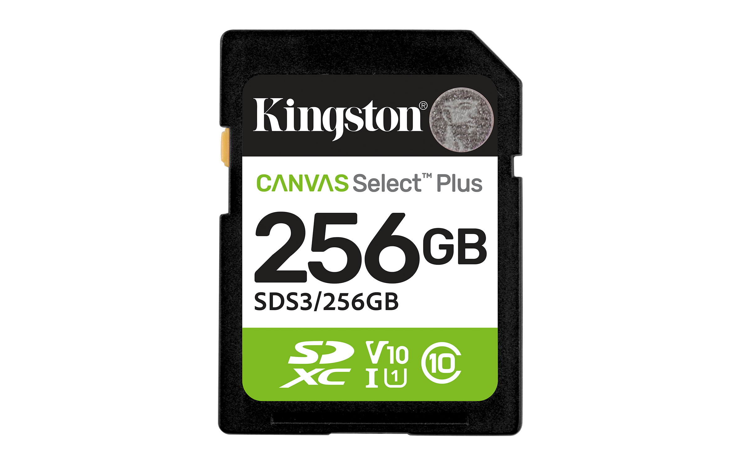 SD Card 256GB Kingston SDXC Canvas Plus Gen3 C10 retail