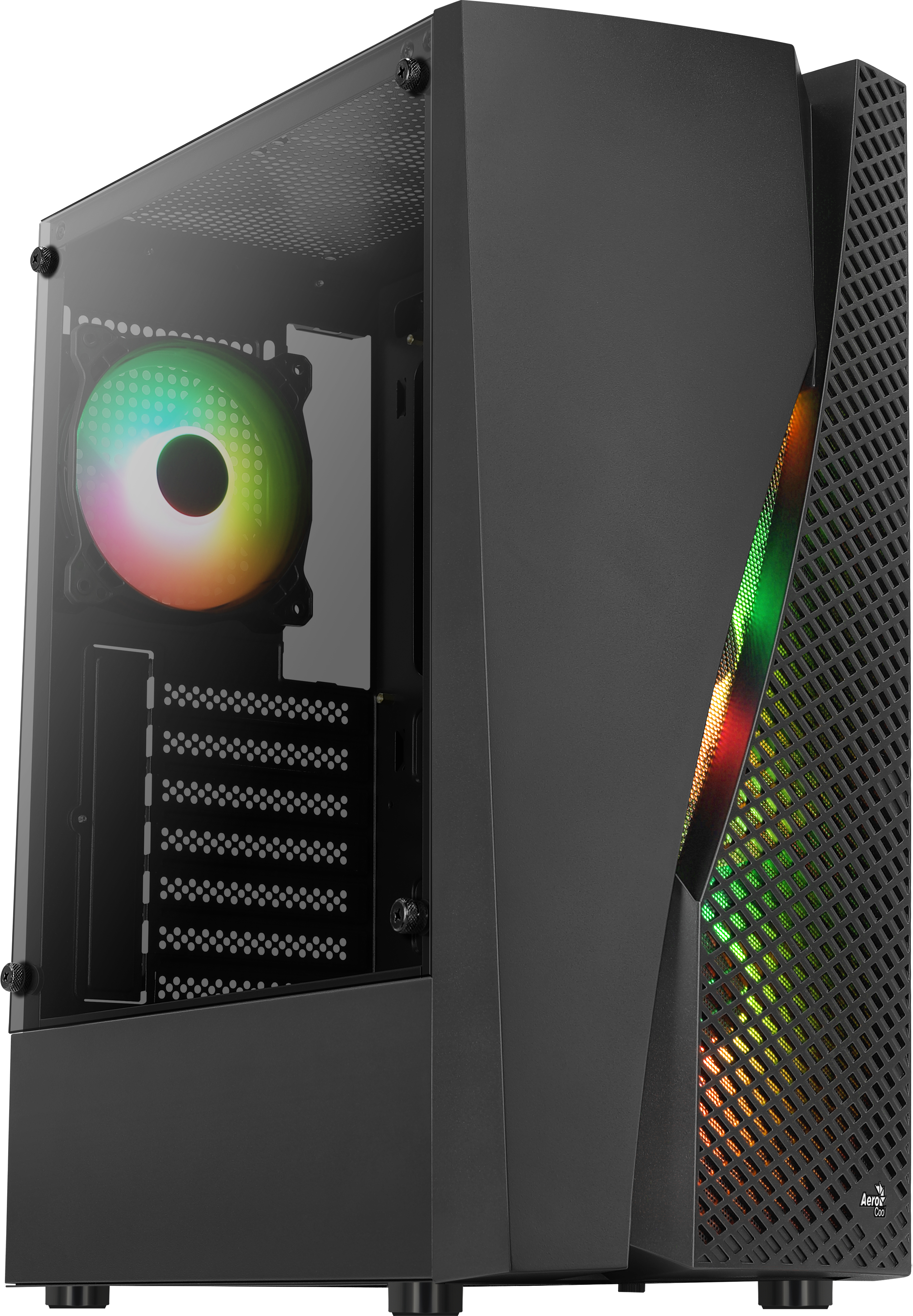 AeroCool Geh Midi Wave V3 (B/&shy;Win/&shy;RGB)mi.ATX/&shy;ATX/&shy;ITX