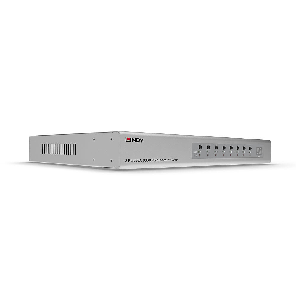 LINDY KVM Switch 8 Port VGA, USB & PS/&shy;2 Combo