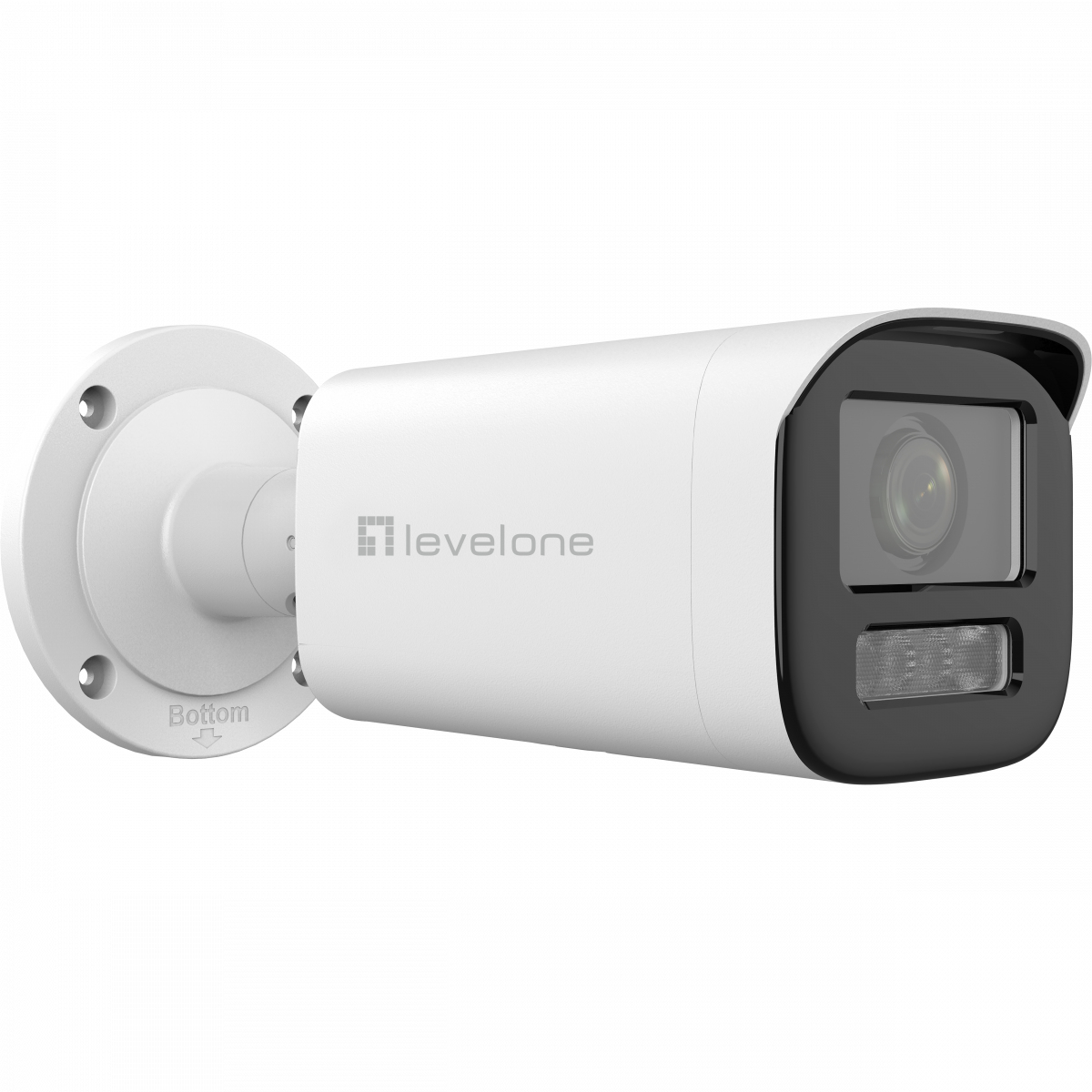 LevelOne IPCam 4xZ   Dome Fix Out 2MP/H.265/IR/ 11W/PoE/IP67